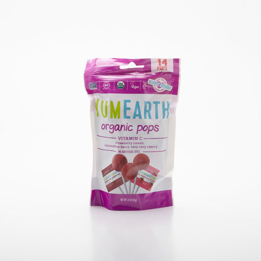 BIO ovoc. lízanky YumEarth vitamín C 85g.