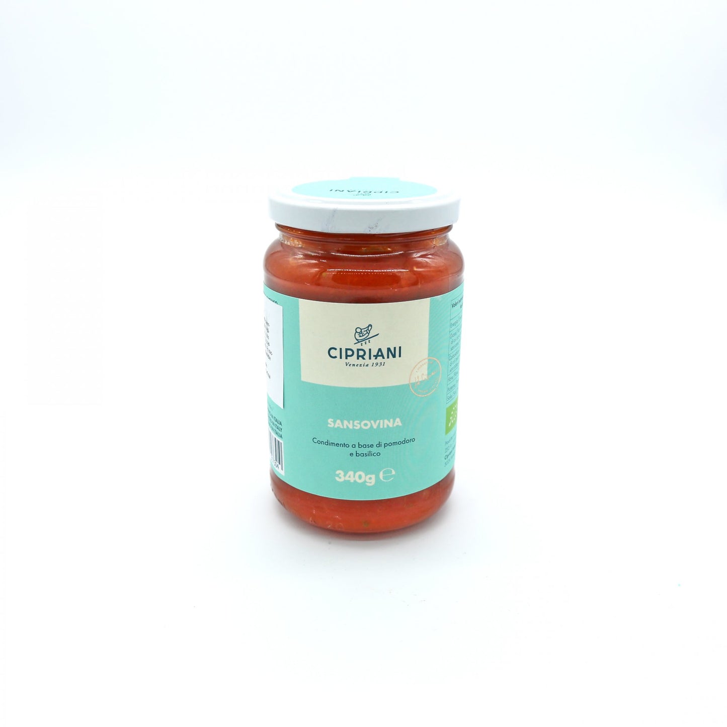 BIO Paradajková omáčka s bazalkou 340g.