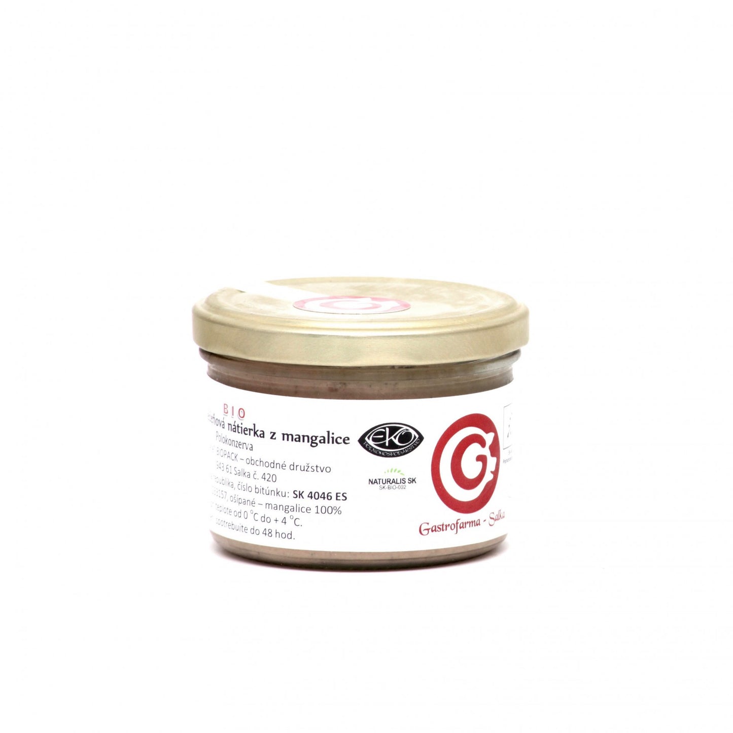 BIO Pečeňová nátierka 200g.