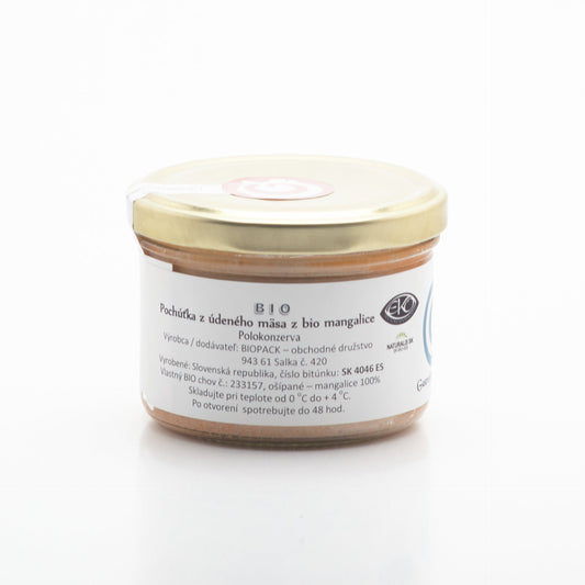 BIO Pochúťka z údenej mangalice 200g.