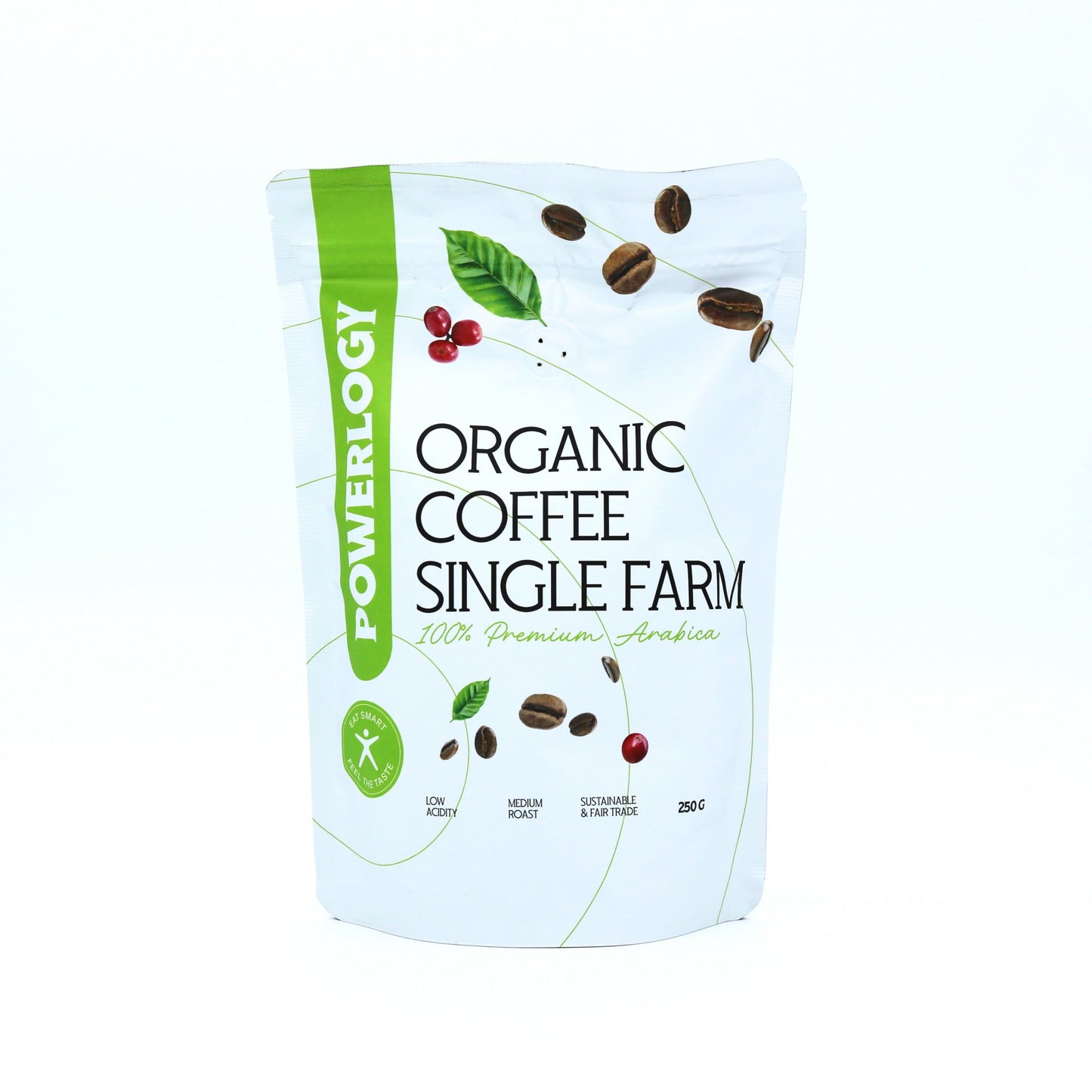 BIO Powerlogy Organic Coffee Farm 250g.