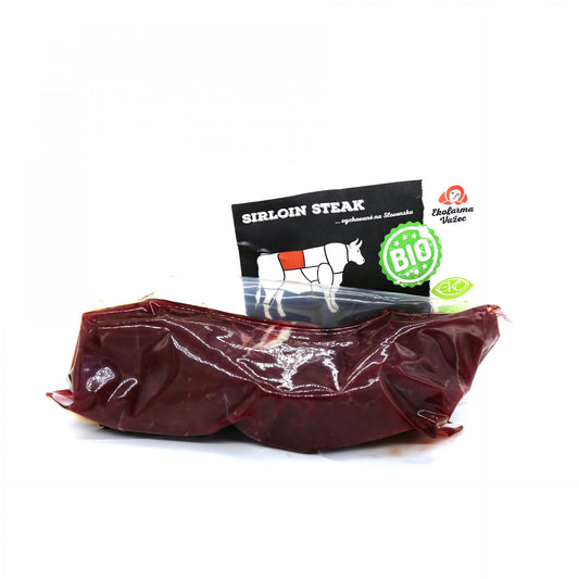 BIO Sirloin steak dry age min.21 dní. 100g