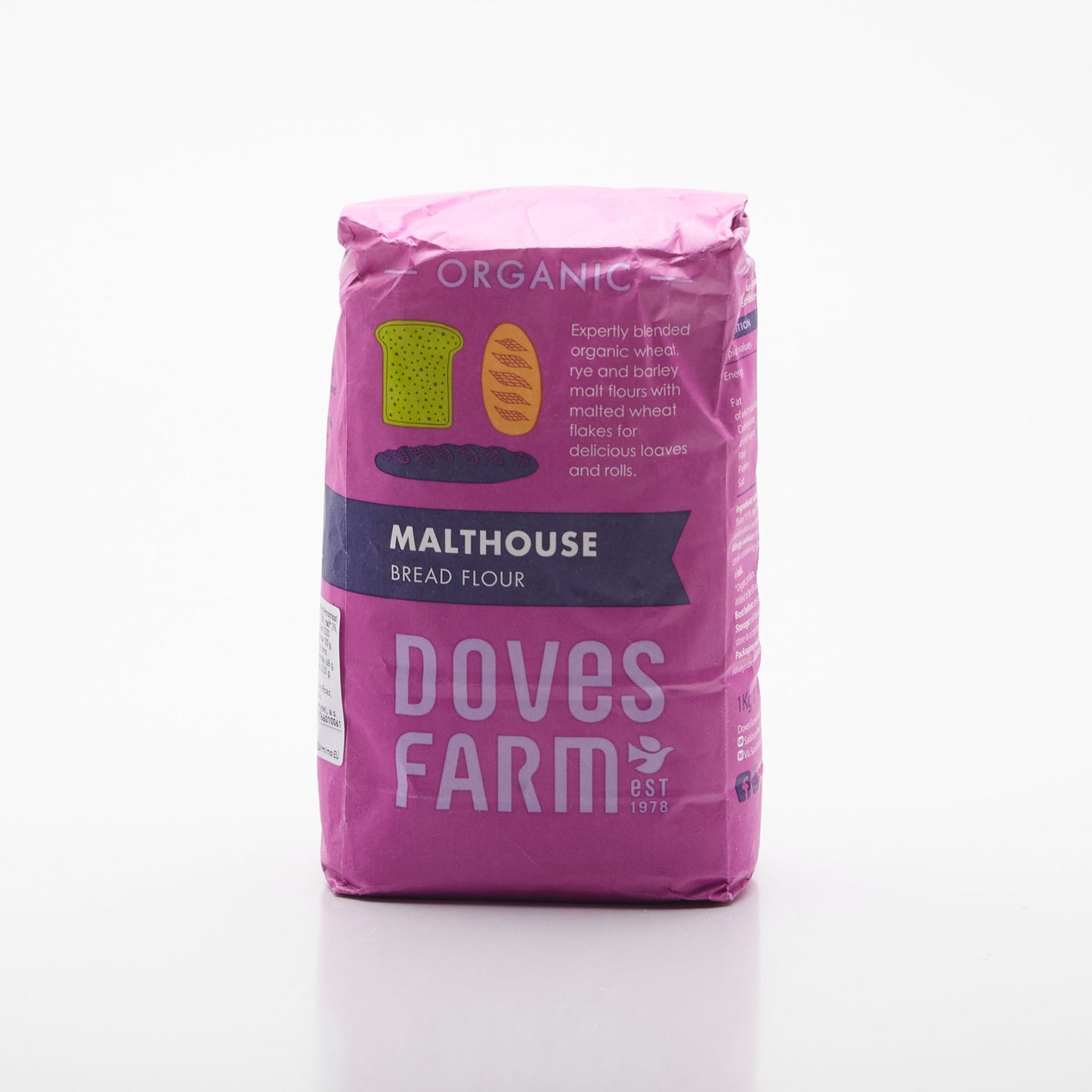 BIO Sladová múka na pečivo a chlieb 1kg.