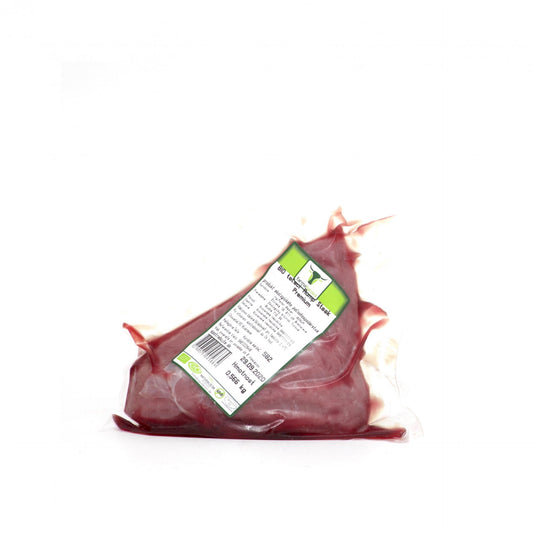 BIO Teľací rump steak premium. 100g