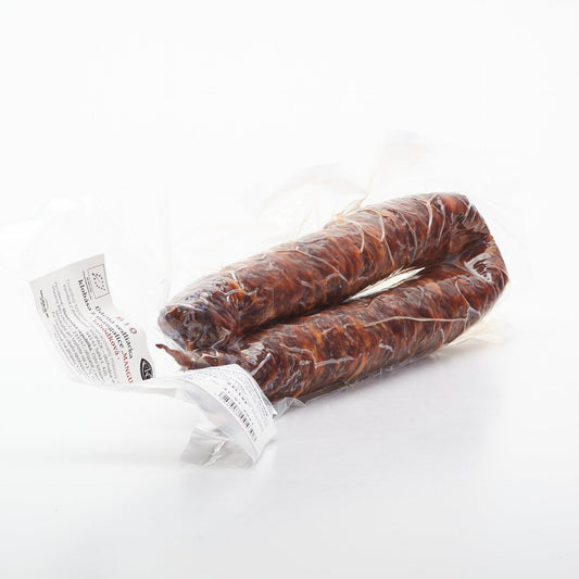 BIO Údená lahôdková klobása mangus. 100g