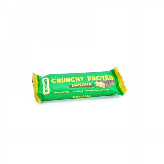 BOMBUS Crunchy protein Banana 50g.