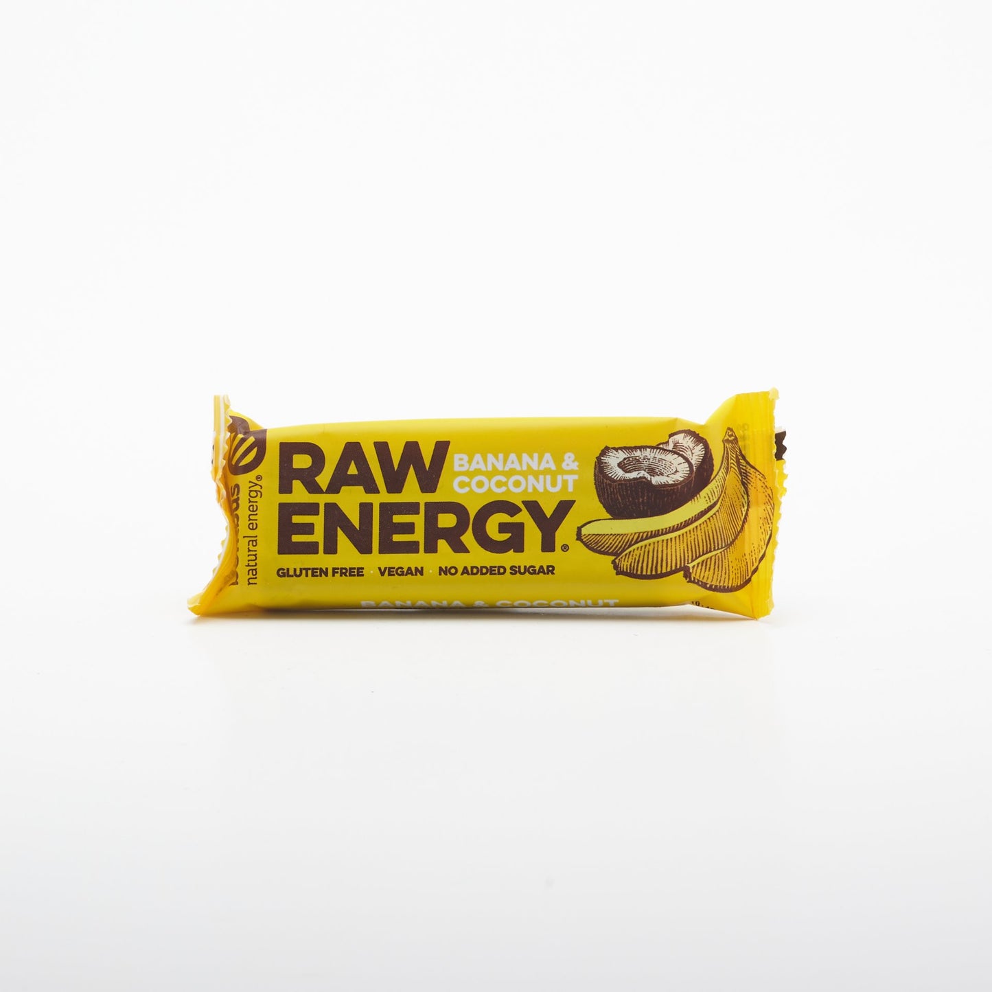 BOMBUS Raw energy Banana & Coconut 50g.