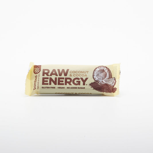 BOMBUS Raw energy Coconut & Cocoa 50g.