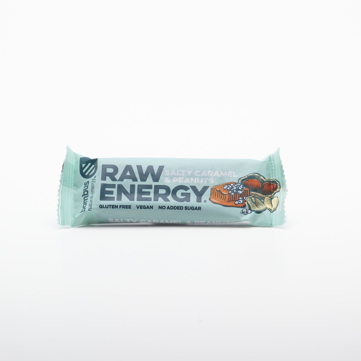 BOMBUS RAW salty caramel & peanuts 50g.