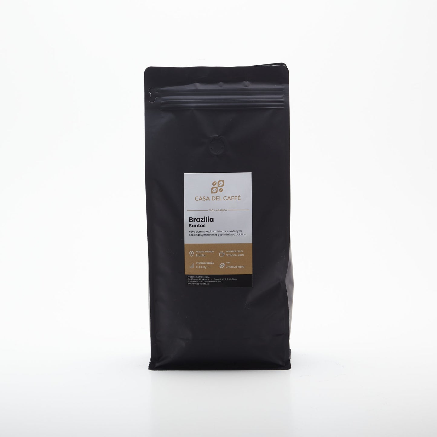 Casa del Caffe Brazília Santos 1kg.