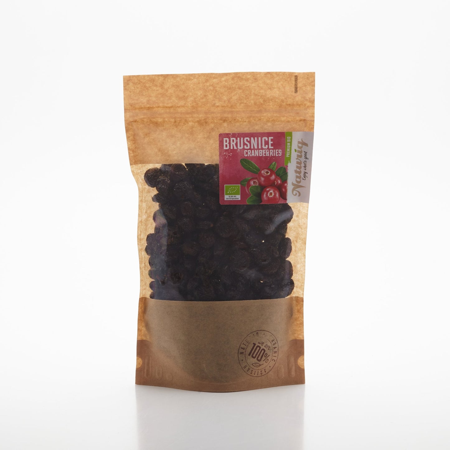 BIO Brusnice sušené Premium 500g.