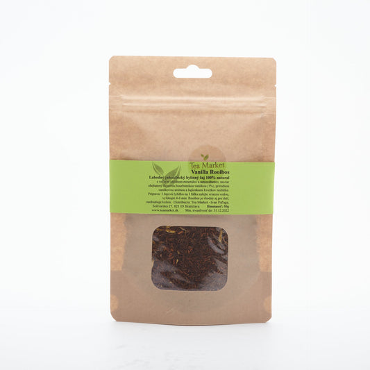 BIO Bylinný čaj Rooibos s vanilkou 50g.