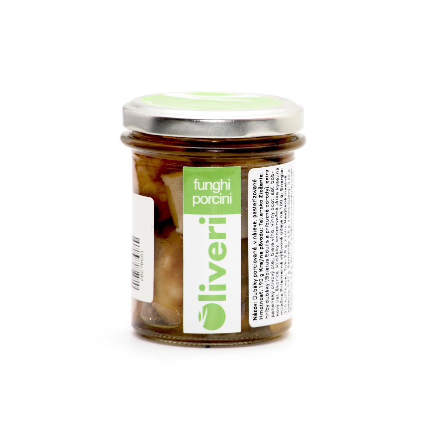 Dubáky v olivovom oleji, celé 190g.