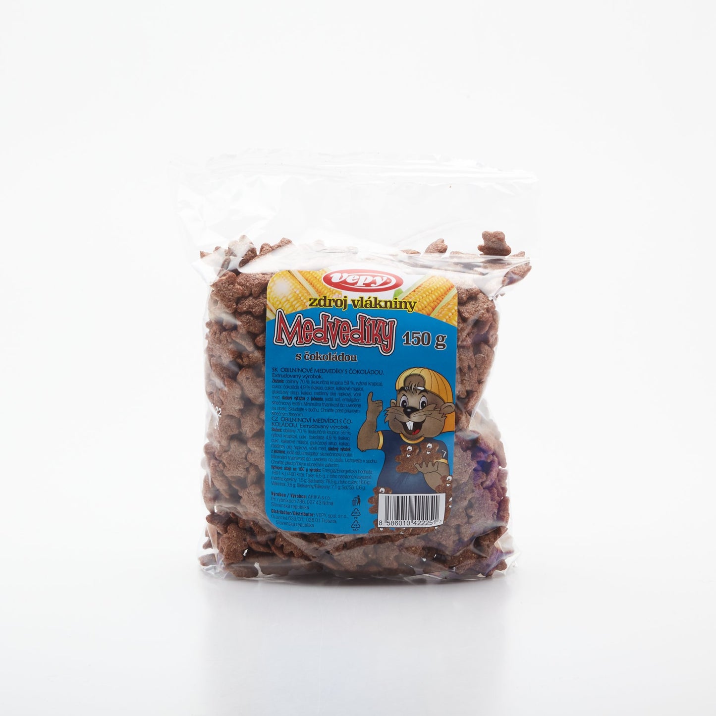 Cereálie medvede kakao 150g.