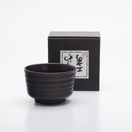 Chawan, orig. šálka na Matchu, ČIERNA.