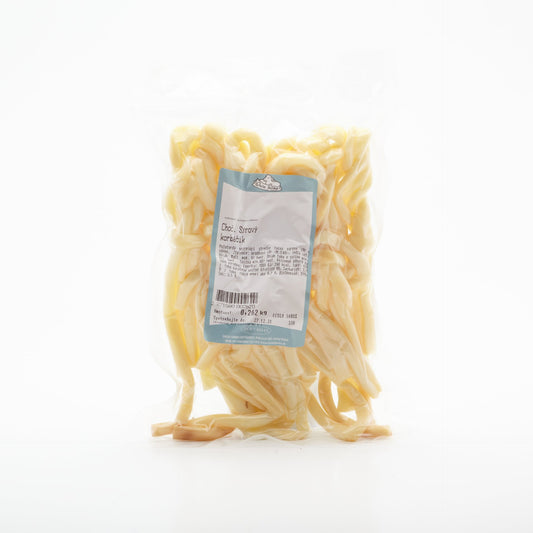 Chočské syrové korbáče údené. 100g
