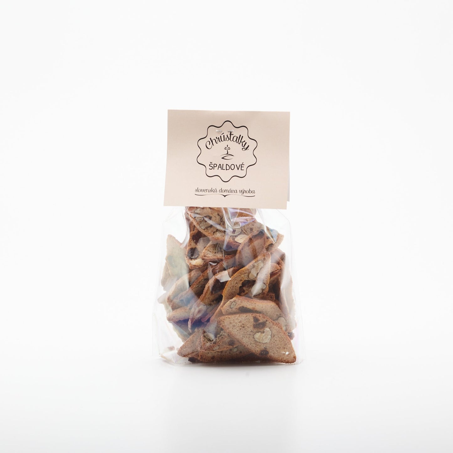 Chrústalky špaldové s aróniou 80g.