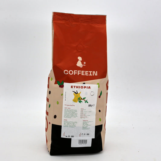 Coffeein Etiopia Yirgacheffe 1000g.