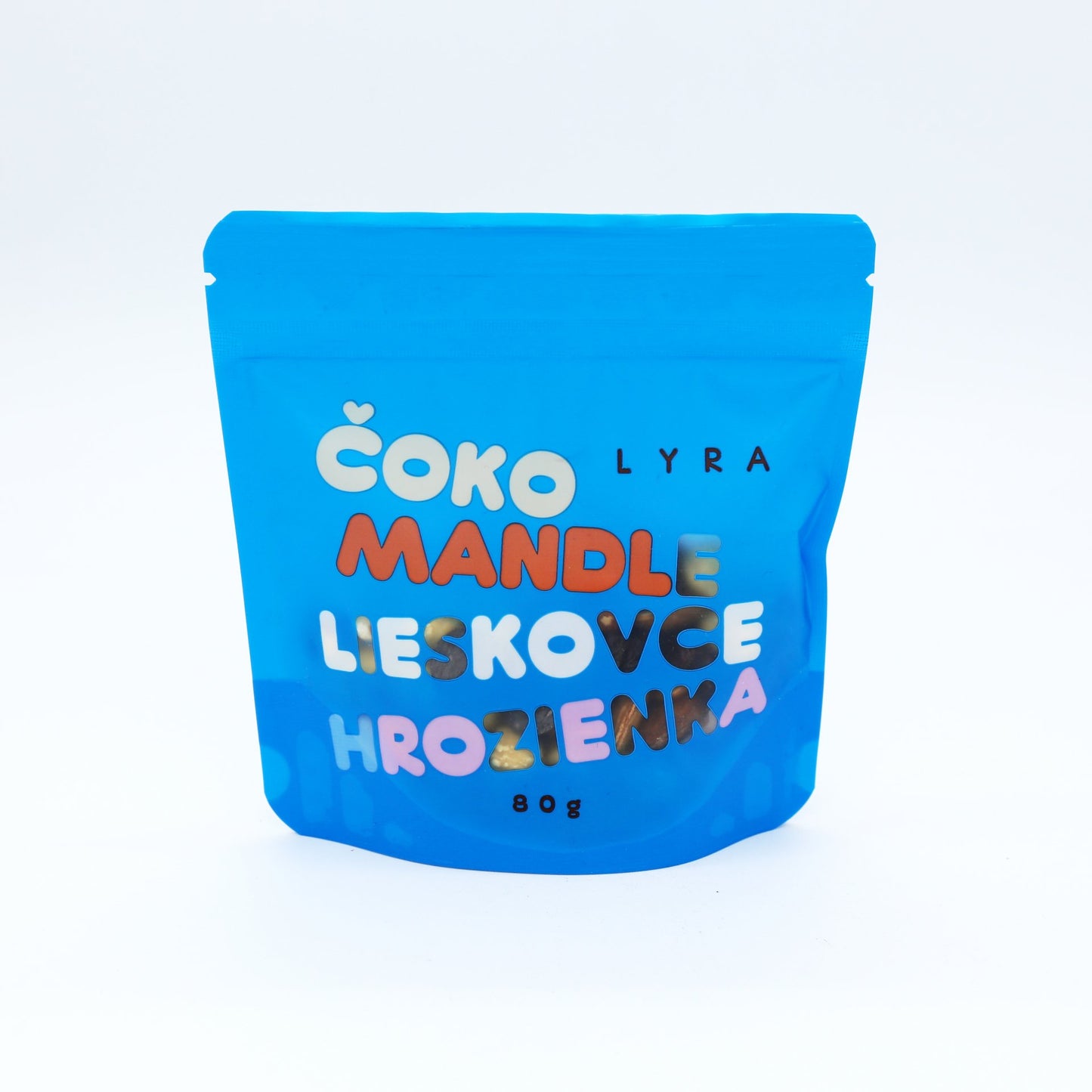 Čoko Mandle Lieskovce Hrozienka 80g.