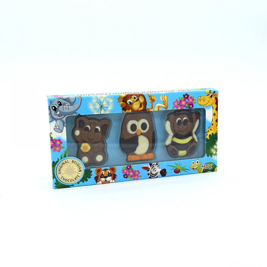 Čokoládové zvieratká 30g.