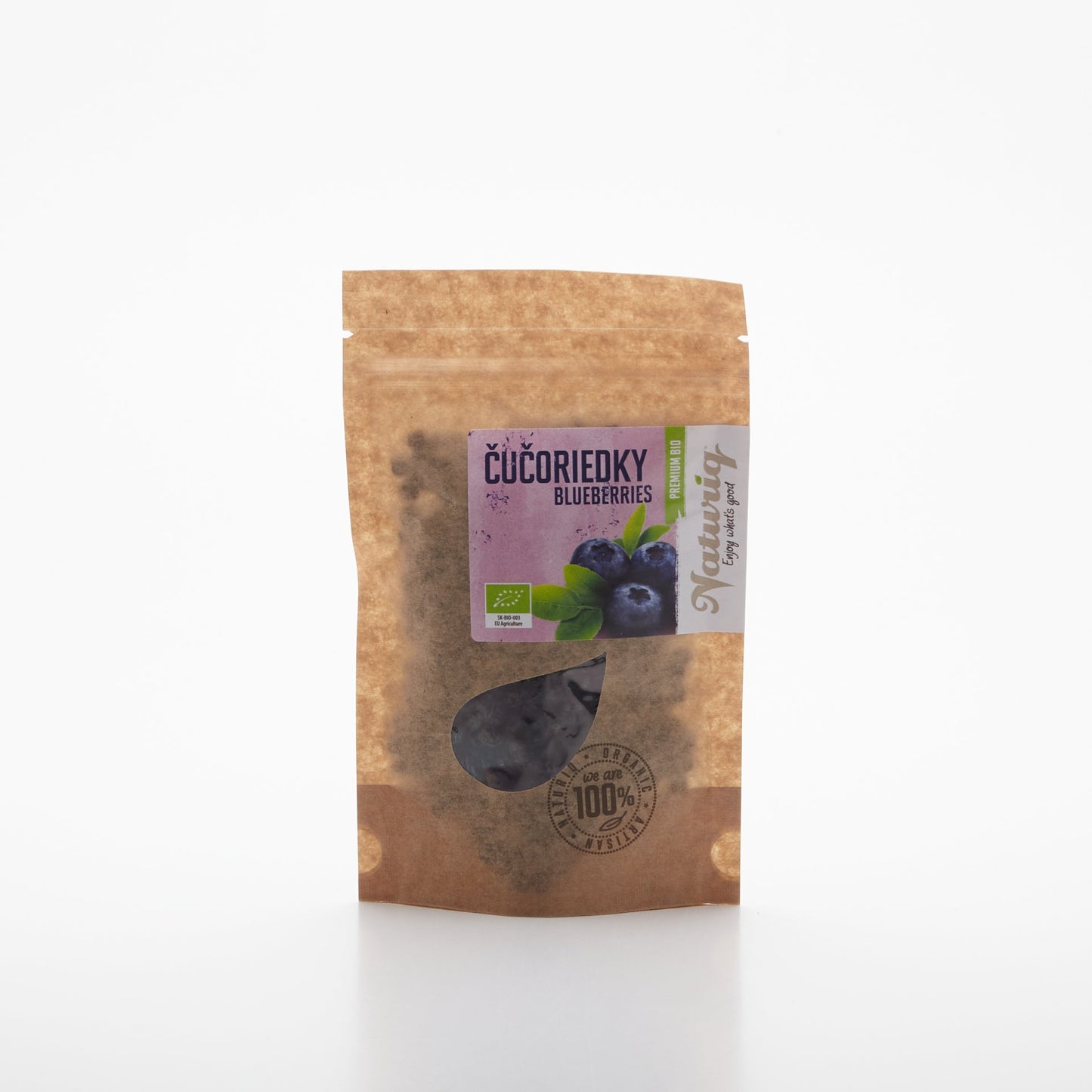 BIO Čučoriedky lesné sušené Premium 100g.