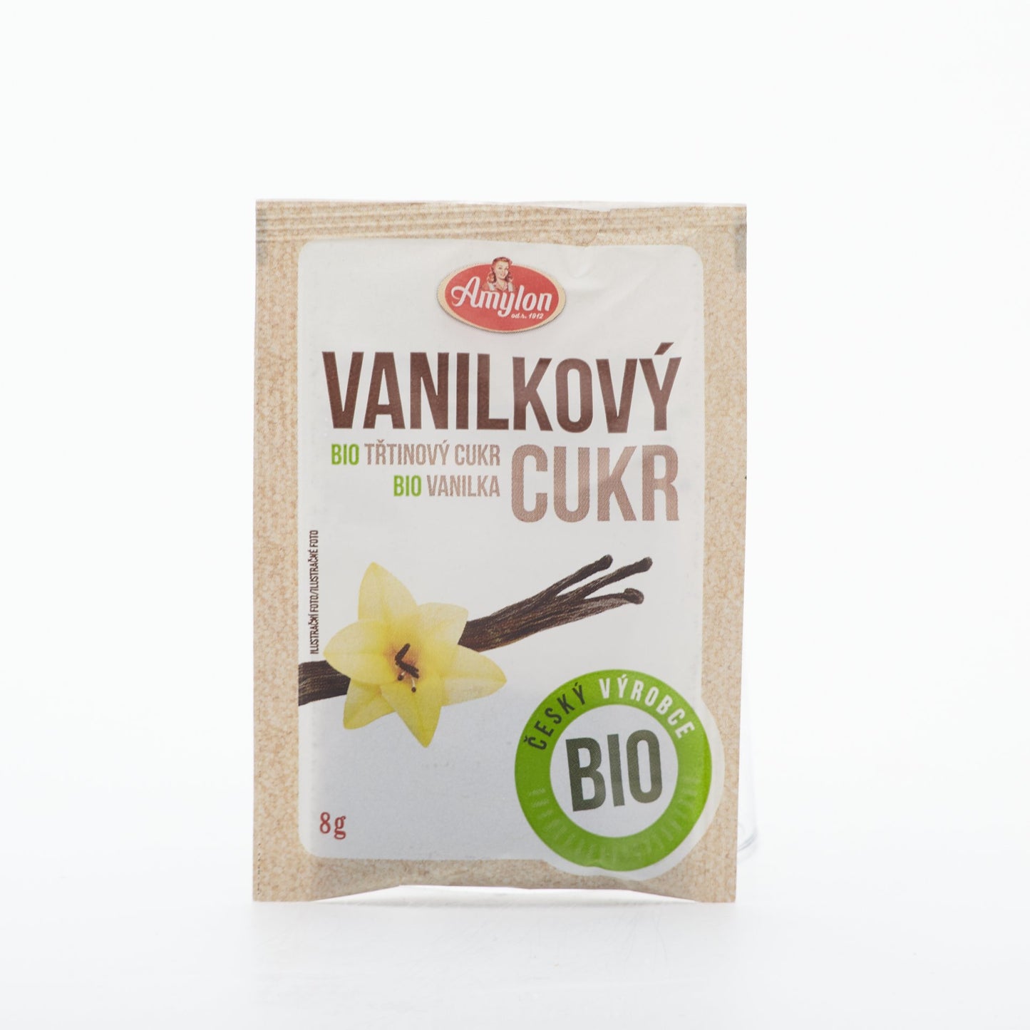 BIO Cukor vanilkový 8g.