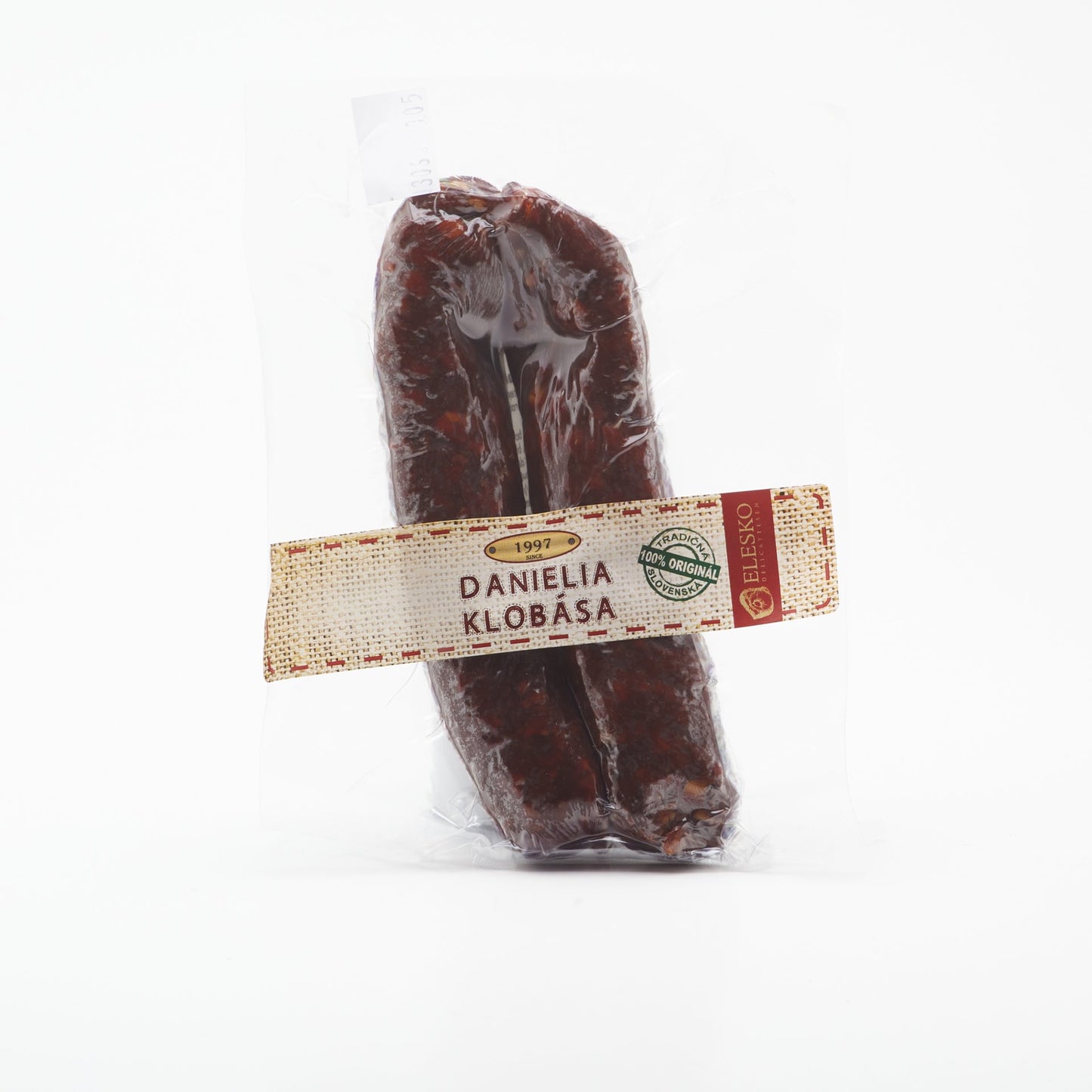 Danielia klobása. 100g