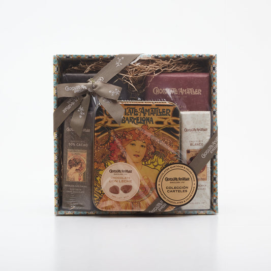 Darčeková sada 4 druhov čok.266g.