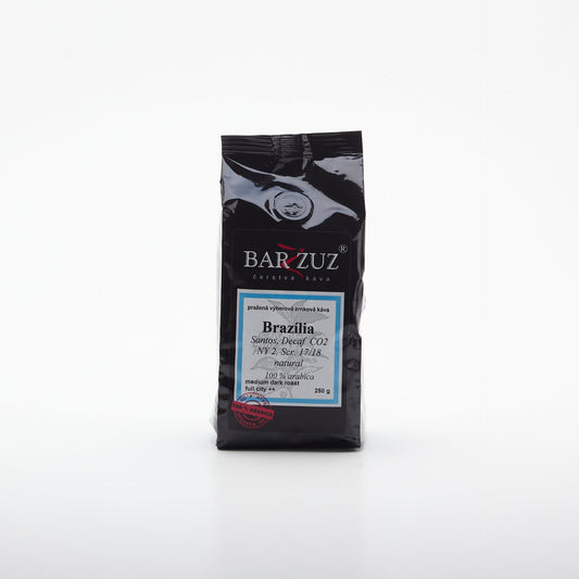 Barzzuz Decaf Brazília Santos 250g.