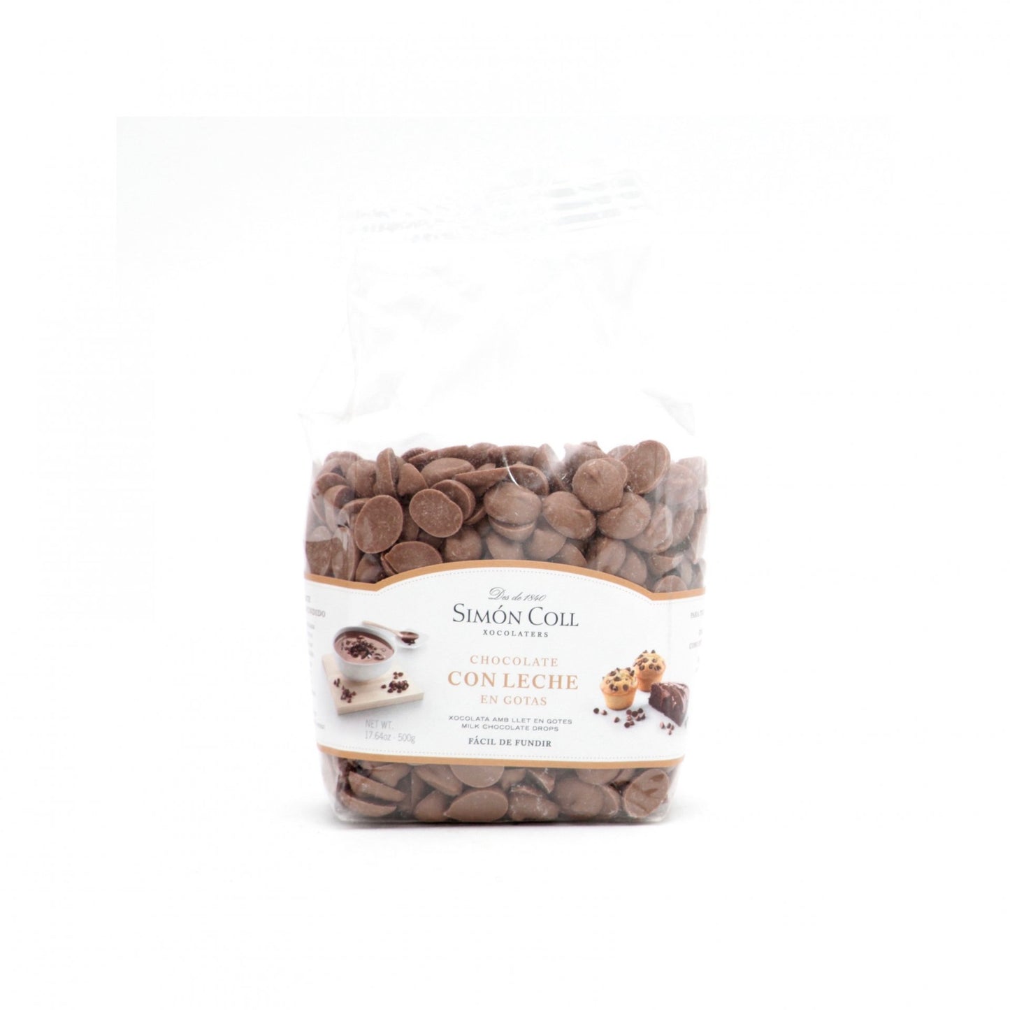 Dropky z mliečnej čokolády 500g.