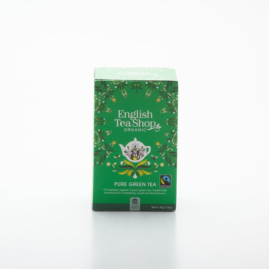BIO English Tea Shop PURE GREEN TEA 40g.