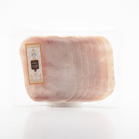 Remeselná šunka z kuracích pŕs plátky. 100g