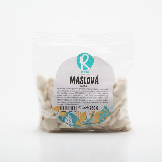 Fazuľa maslová biela 250g.