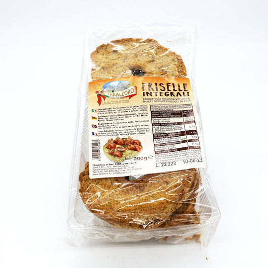 Friselle Integrali in vaschetta 200g.