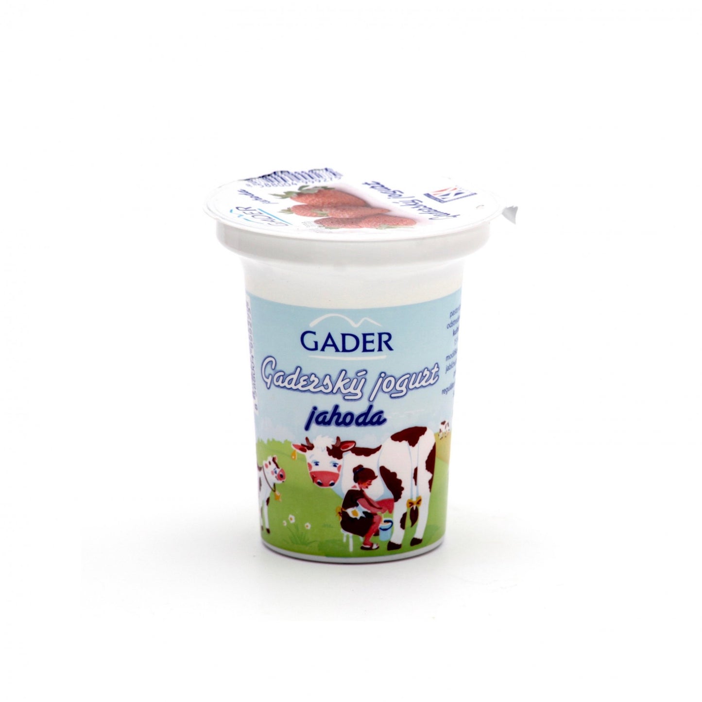 Gaderský jahodový jogurt 145g.
