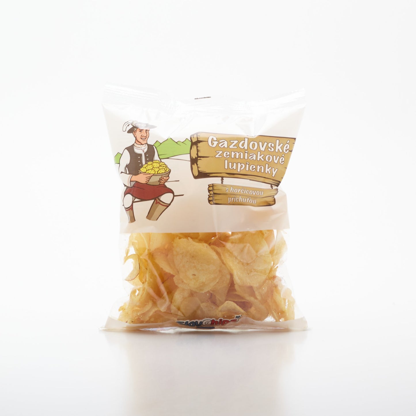 Gazdovské zemiakové lupienky horčica 75g.