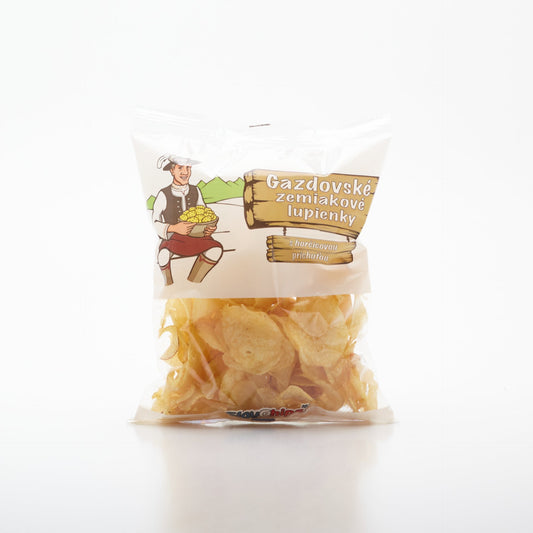 Gazdovské zemiakové lupienky horčica 75g.