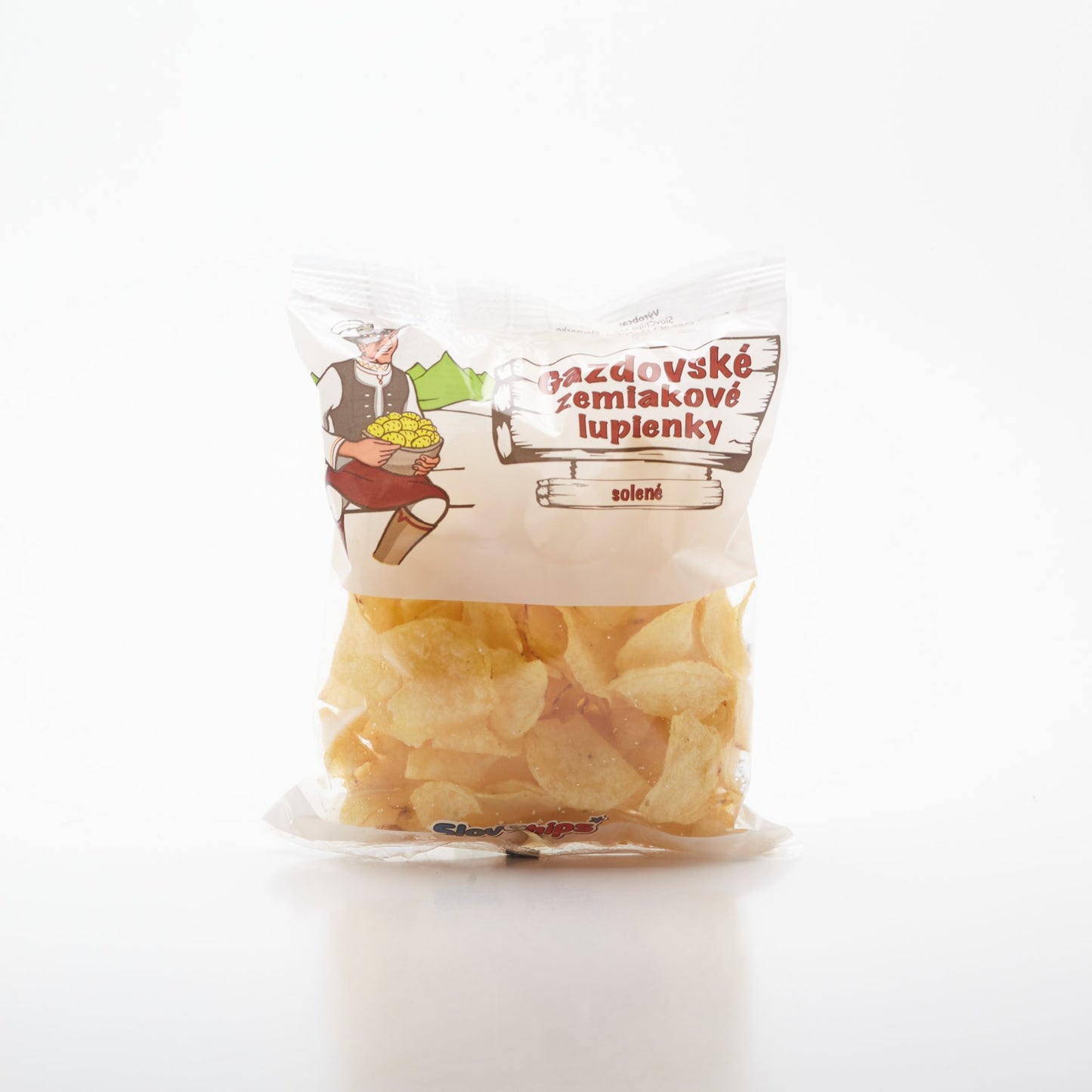 Gazdovské zemiakové lupienky soľ 75g.
