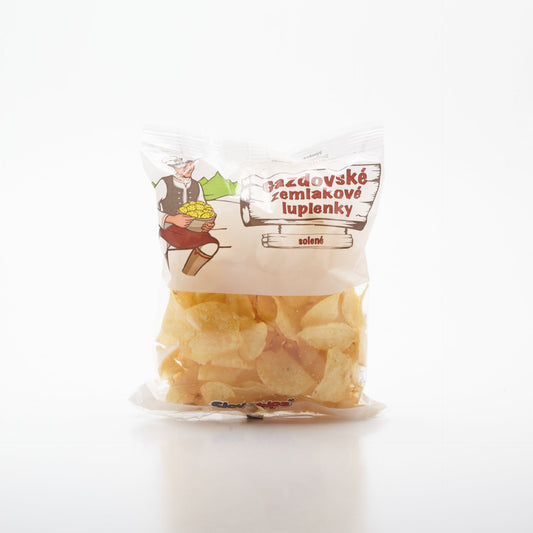 Gazdovské zemiakové lupienky soľ 75g.