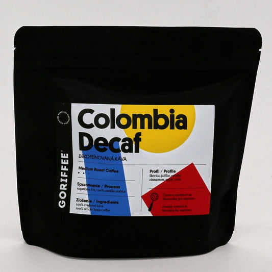 Goriffee Decaf Colombia medium 250g.