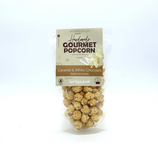 Gourmet Popcorn biela čokoláda 75 g.