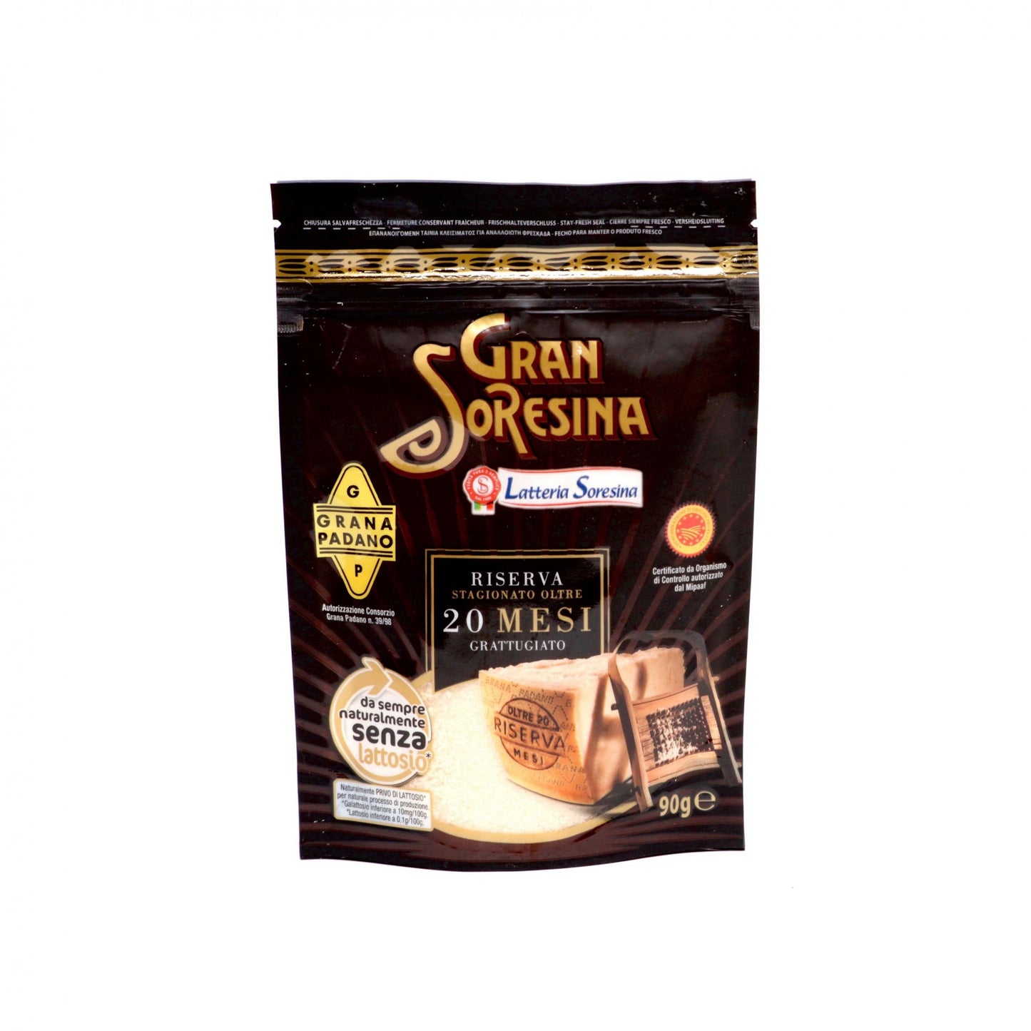 Grana Padano DOP strúhaný riserva 90g.