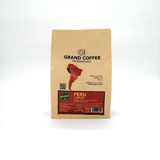 Grande Coffee Peru Lamas 250g.