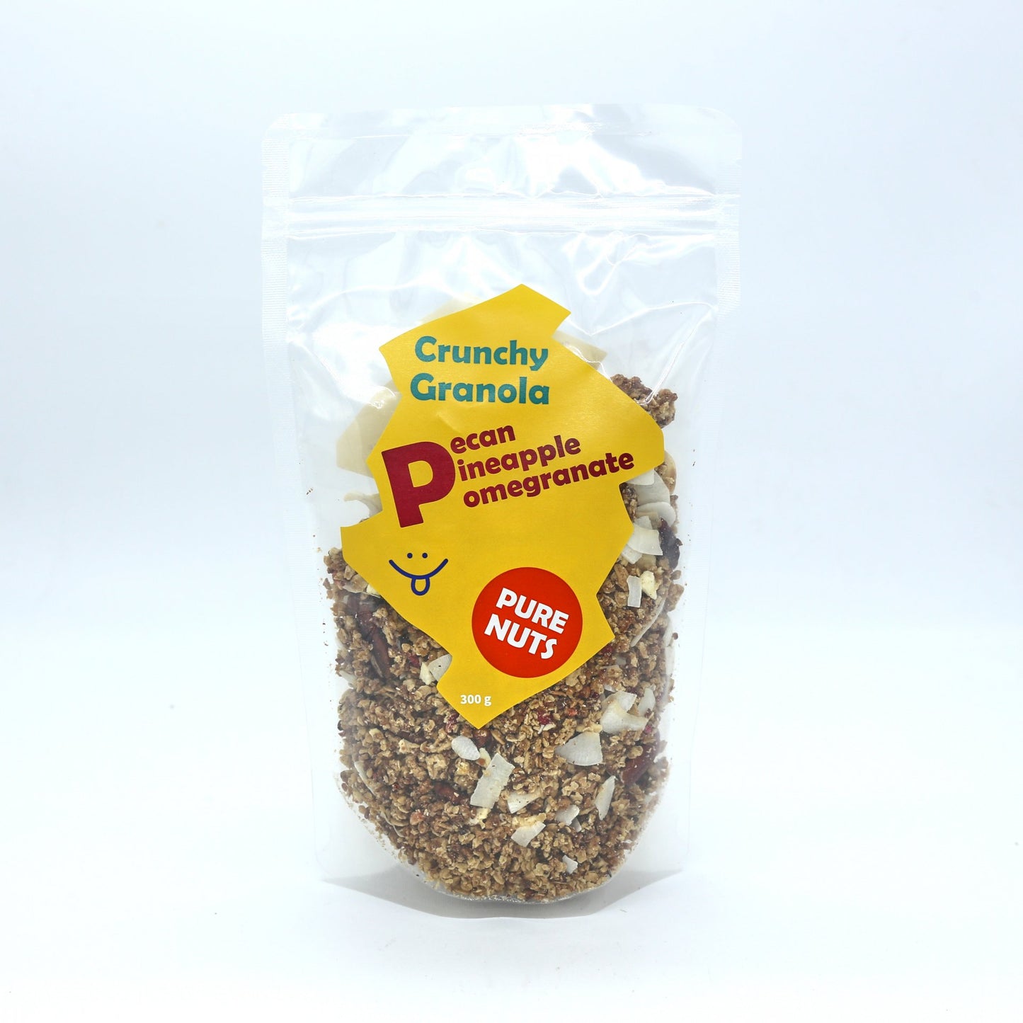 Granola pekan ananás granát. jablko 300g.
