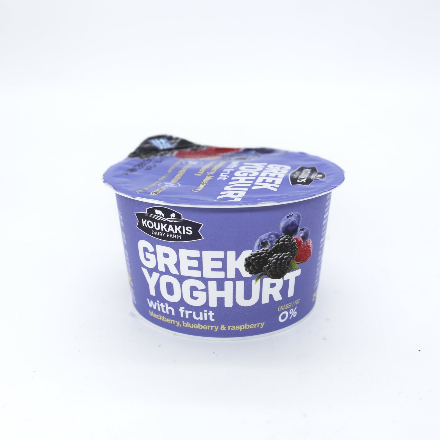 Grécky jogurt 0% čučor.,černica,mal.150g.