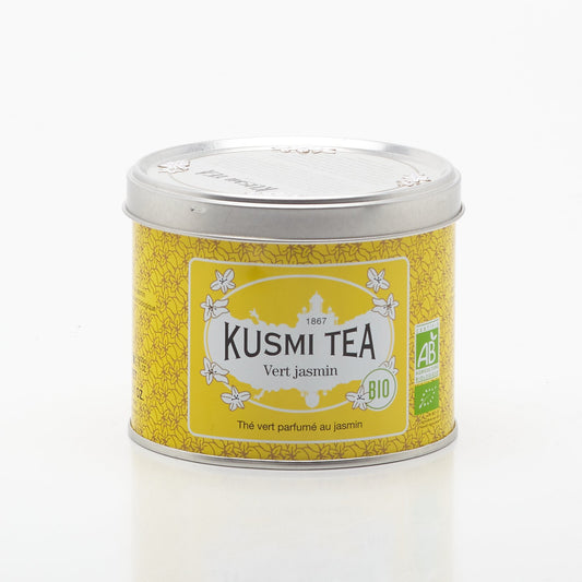 Kusmi BIO Green Jasmine plechovka 100g.