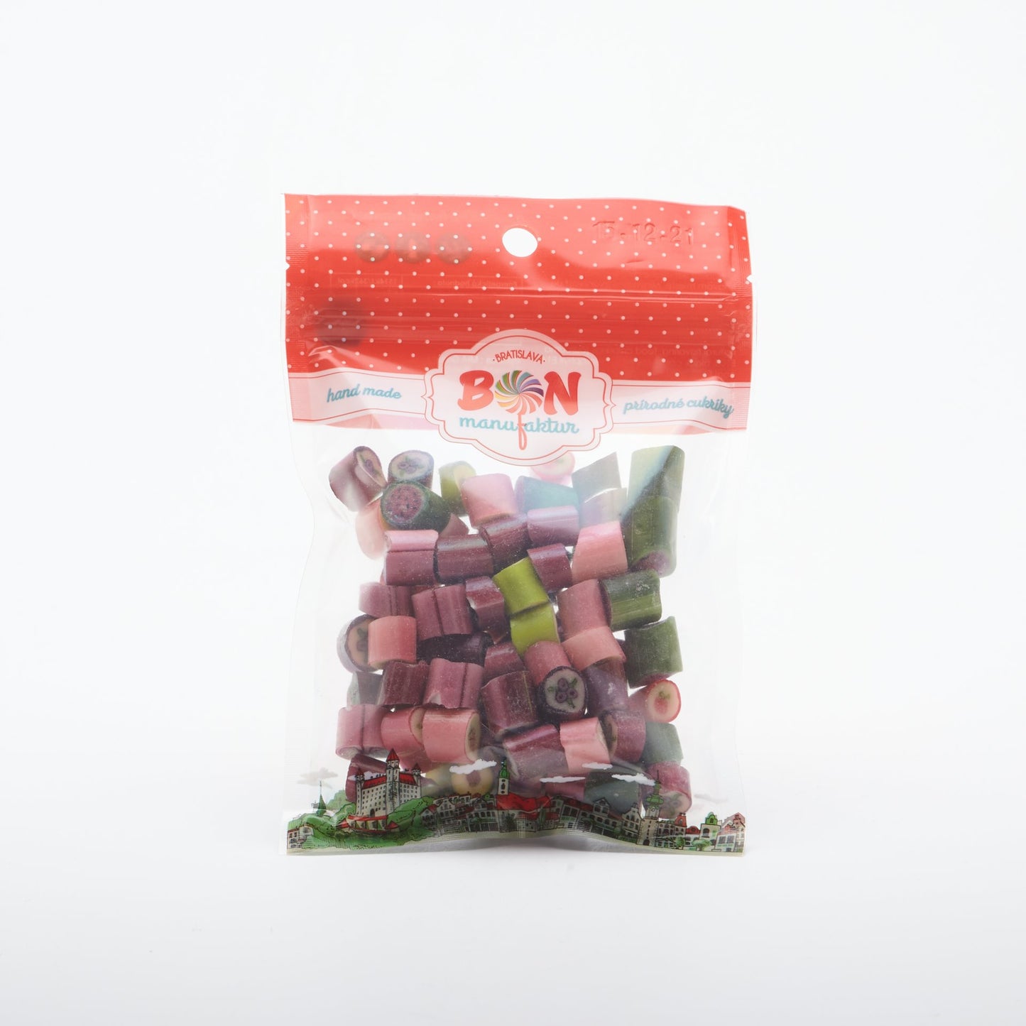 Handmade cukríky s prích. berry mix 80g.