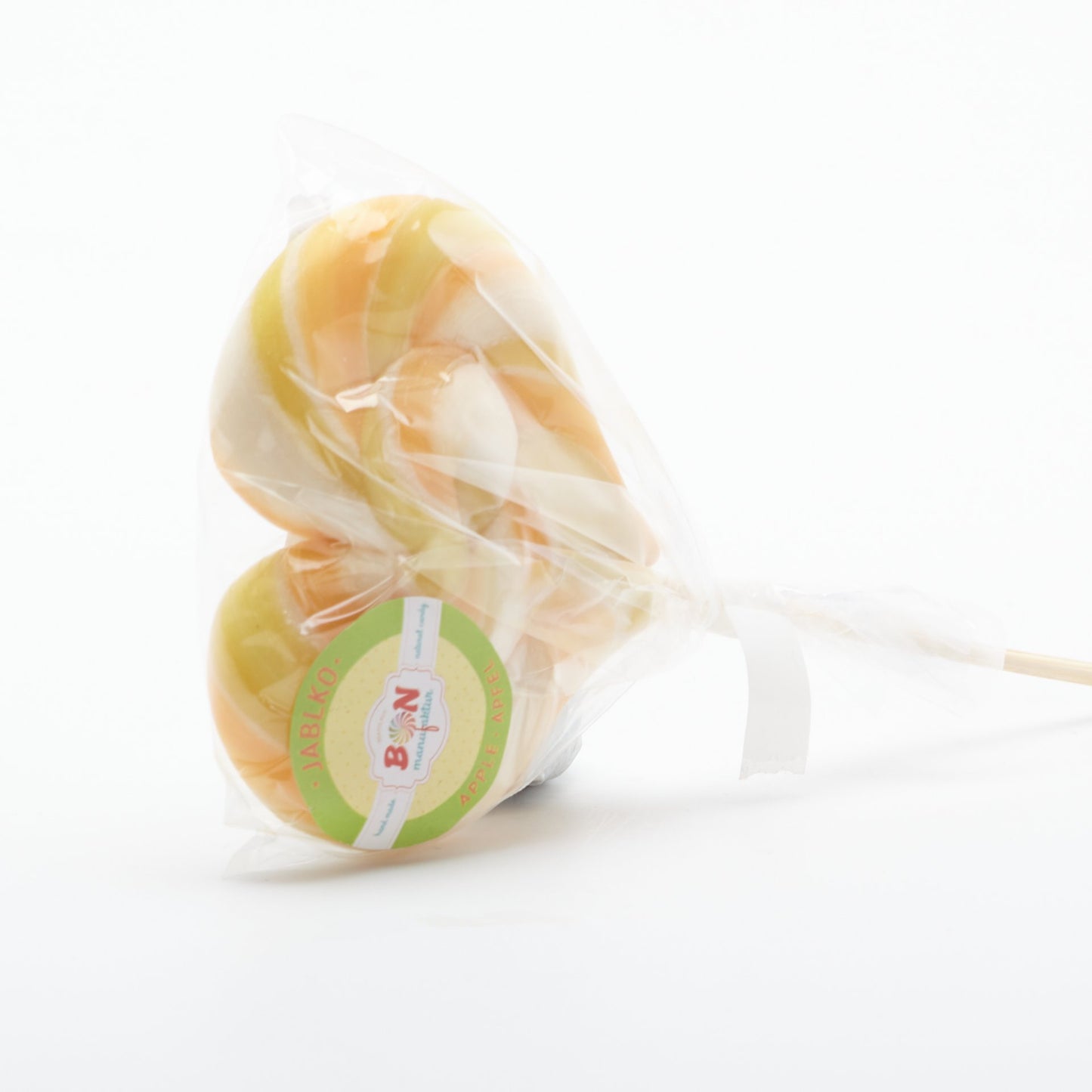 Handmade lízanka srdce, jablko 45g.