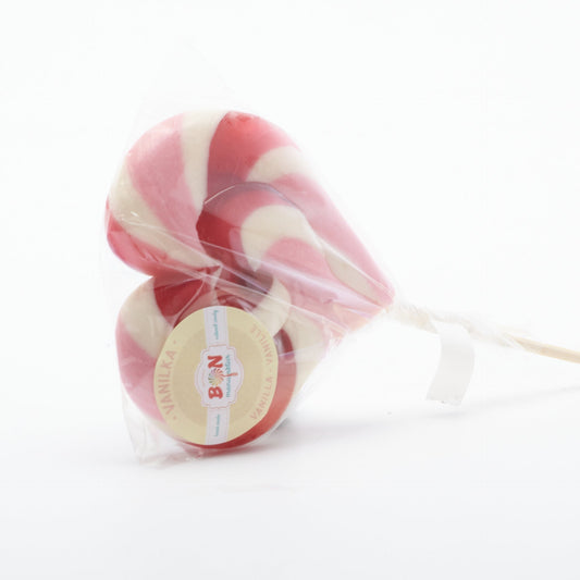 Handmade lízanka srdce, vanilka 45g.