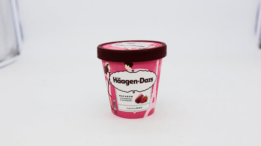 HD Zmrz.Makrónka jahoda+malina 420ml.